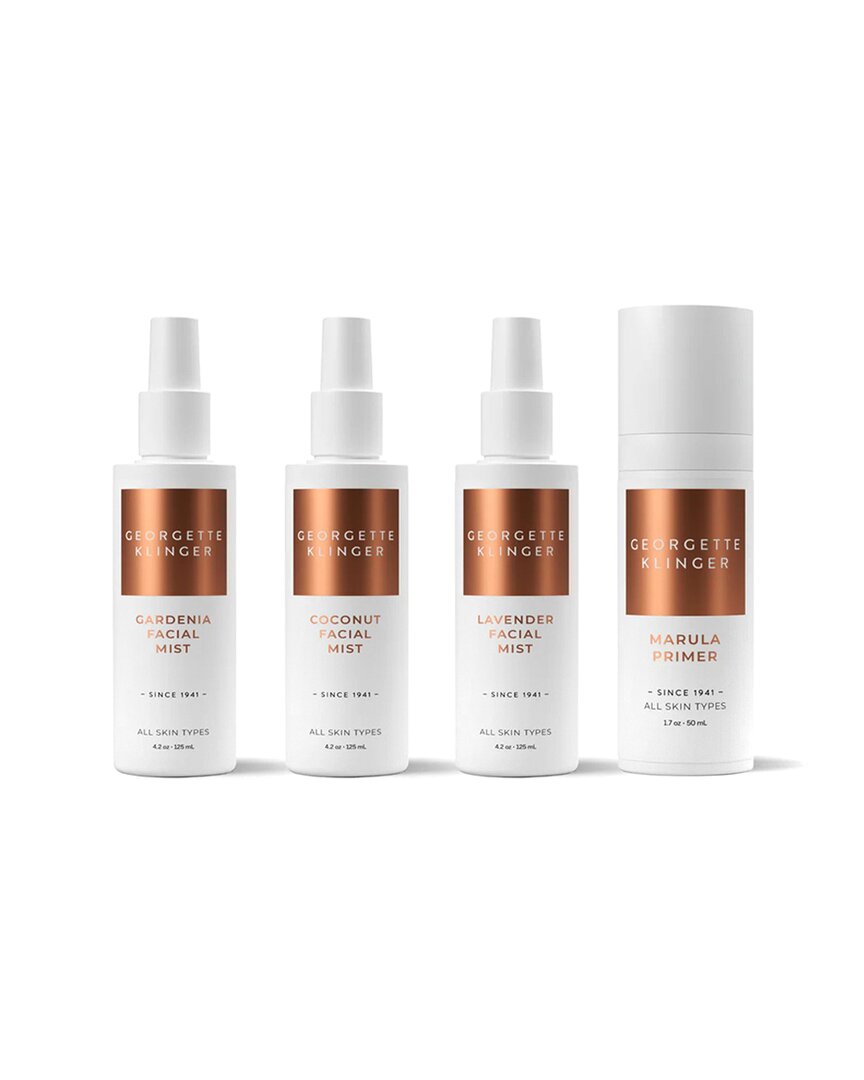 Georgette Klinger Unisex 4pc Gift Set Featuring Best-selling Cleansers & Serum