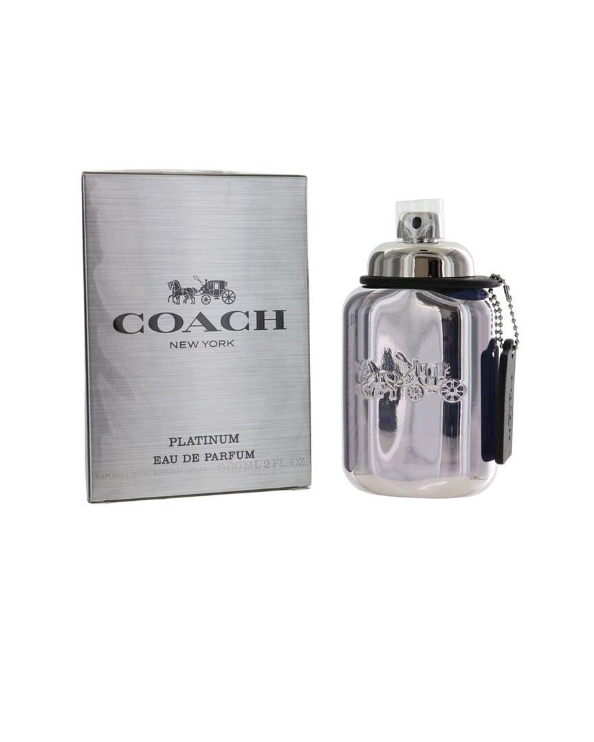 Coach Men's 2oz Platinum Edp Spray