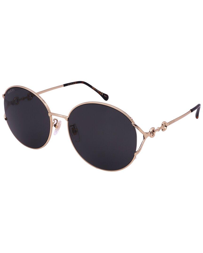 Gucci Women's Gg1017sk 58mm Sunglasses In Gold