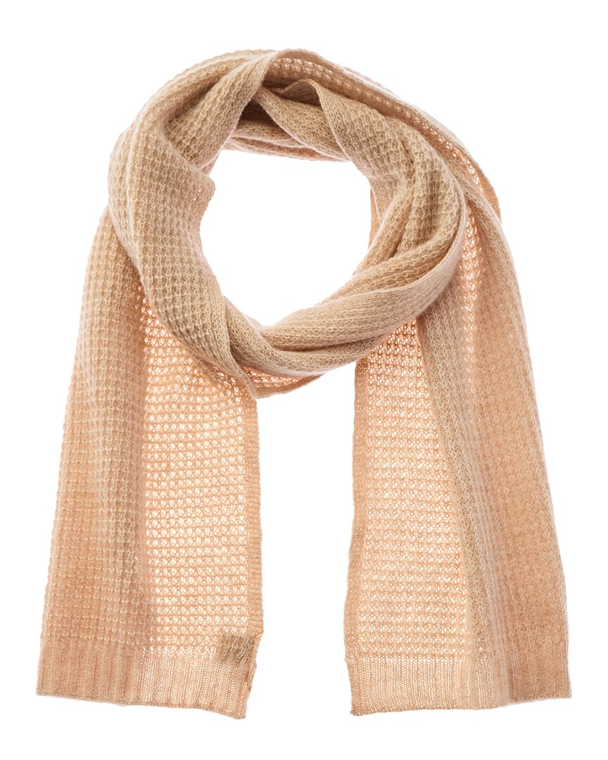 Portolano Cashmere Scarf In Beige