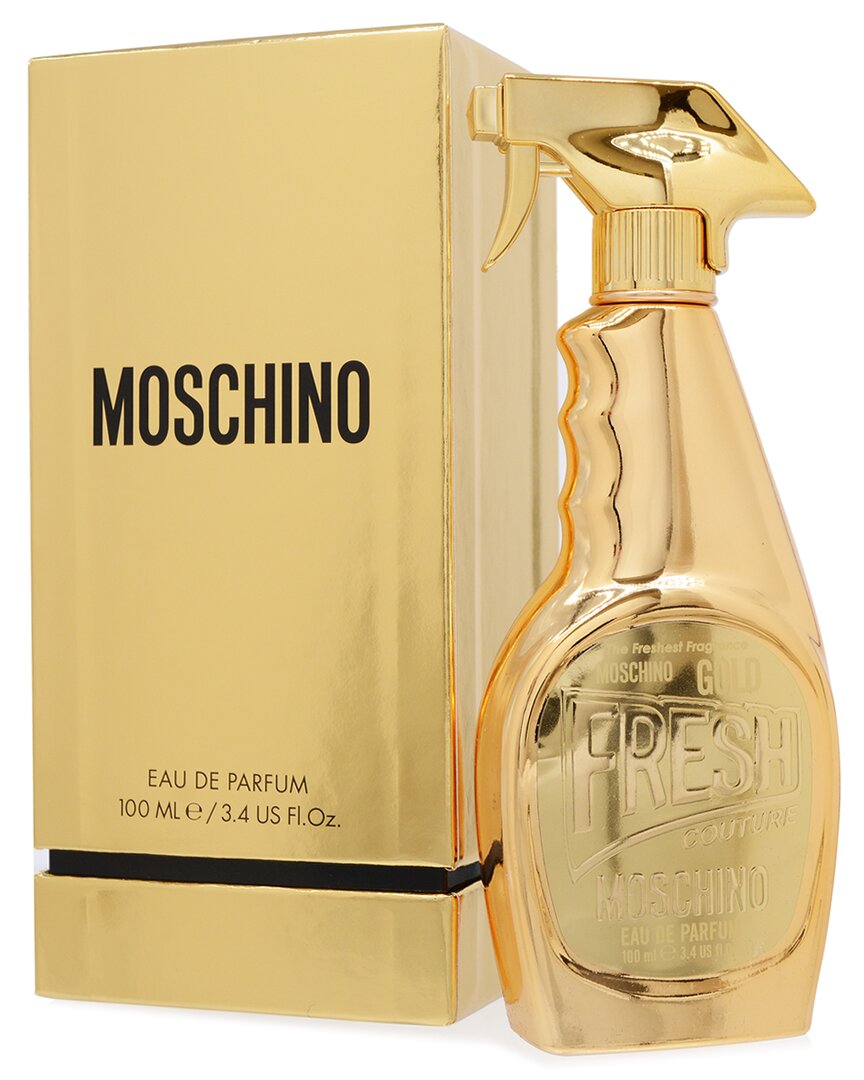 Moschino Women's 3.4oz Fresh Gold Couture Edp Spray