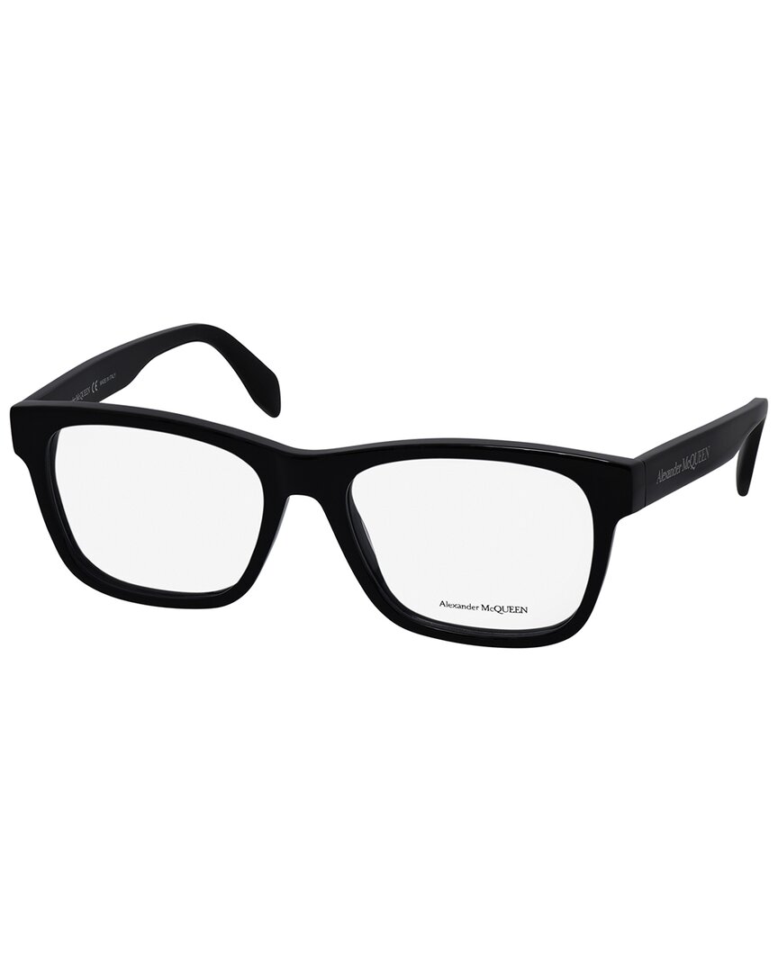 Alexander Mcqueen Unisex 0307o 55mm Optical Frames In Black