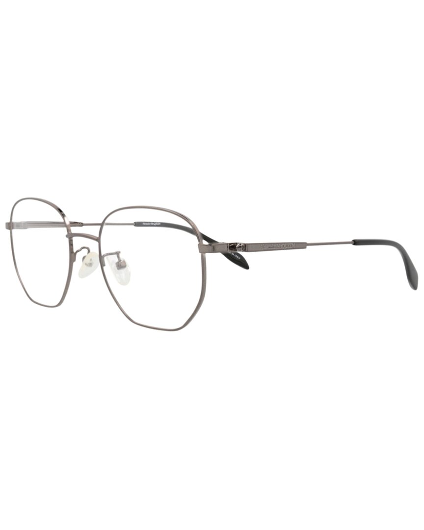 Alexander Mcqueen Men's Am0267o 52mm Optical Frames In Neutral