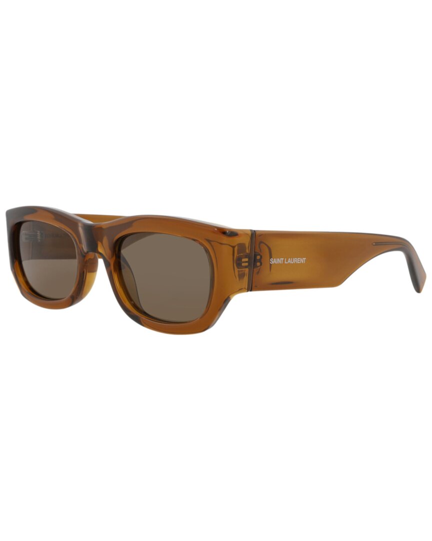 Saint Laurent Women's Sl713 53mm Sunglasses In Burgundy