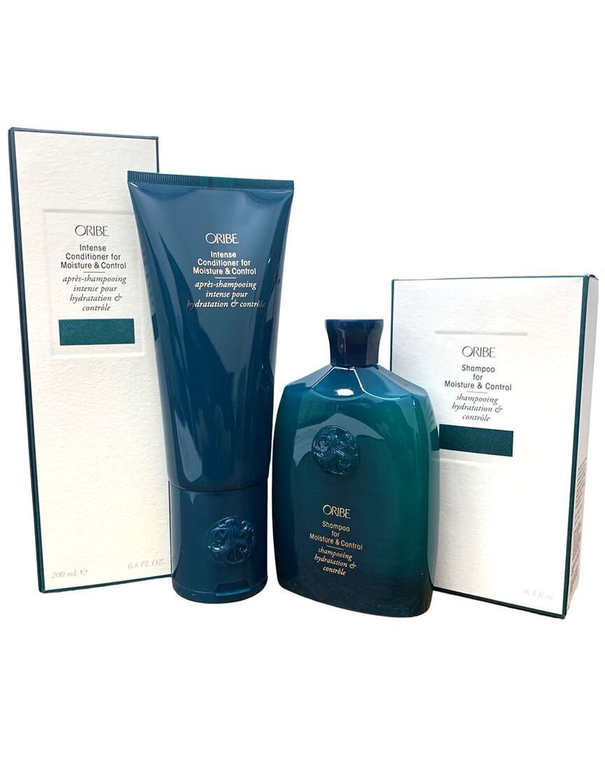 Oribe Shampoo For Moisture & Control & Intense Conditioner For Moisture &  Control Duo