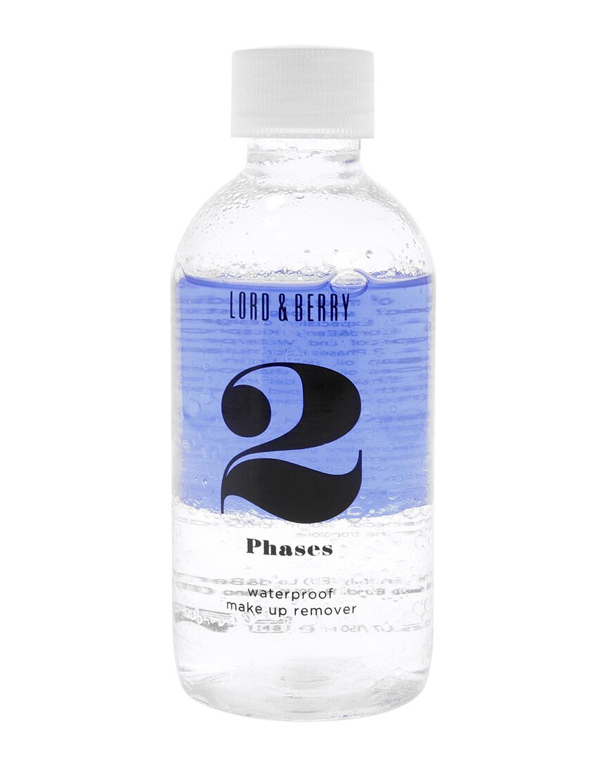 Lord & Berry Lord And Berry Women's 5.07oz 0811 Transparent 2 Phases Waterproof Make Up Remover
