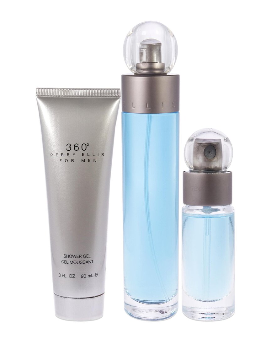 Perry Ellis Men's 360 3pc Gift Set In Blue