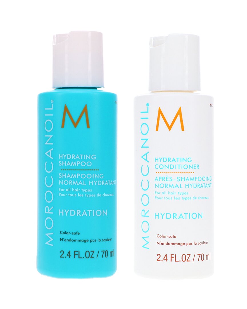 Moroccanoil Hydrating Shampoo 2.4oz & Hydrating Conditioner 2.4oz Combo Pack
