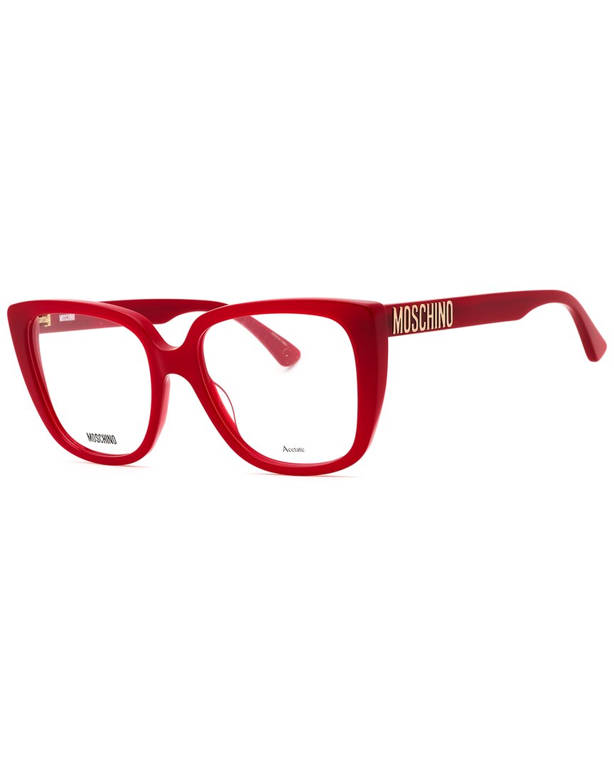 Moschino Women's Mos622 53mm Optical Frames In Red