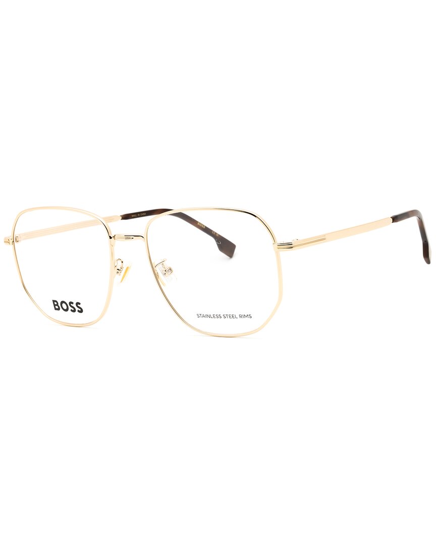 Hugo Boss Men's Boss 1672/f 56mm Optical Frames In Gold