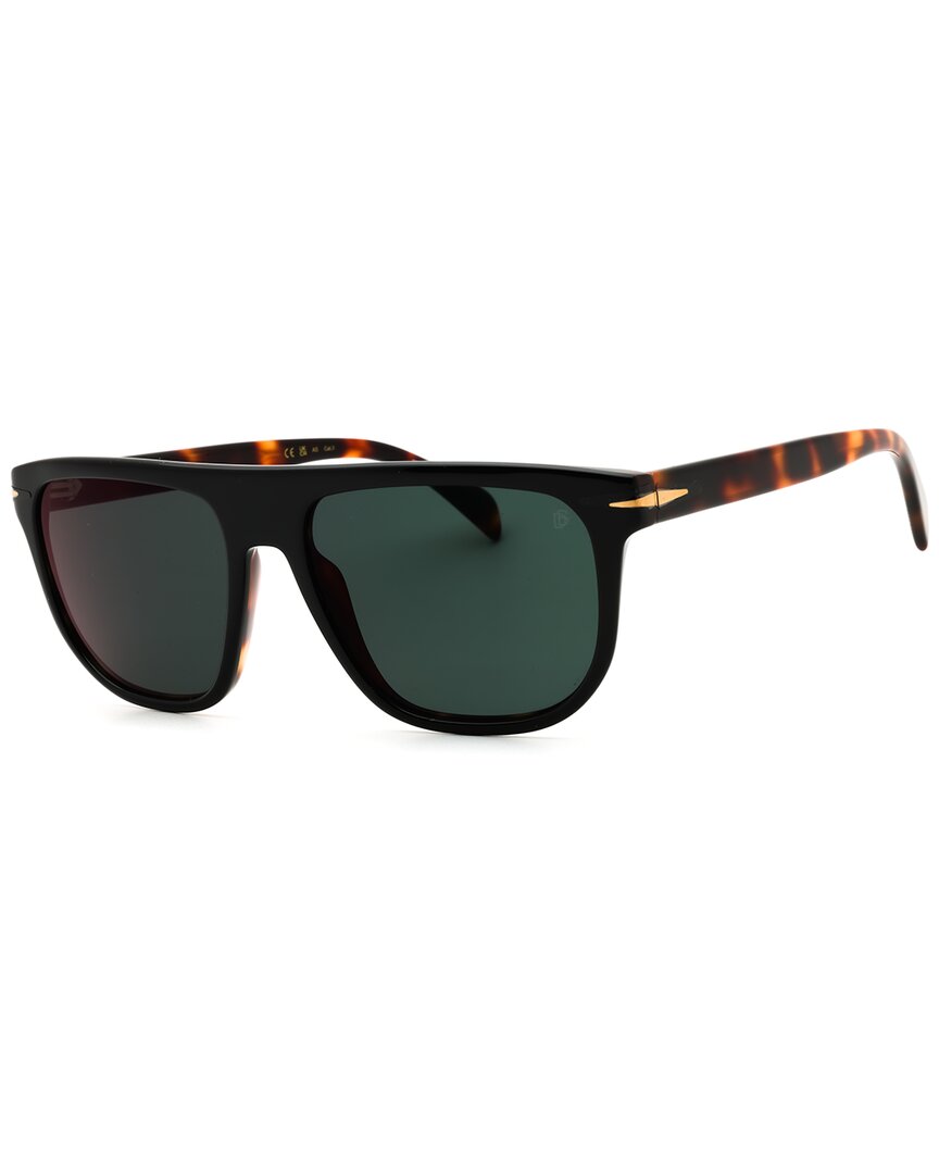 David Beckham Men's Db 7111/s 56mm Sunglasses In Green