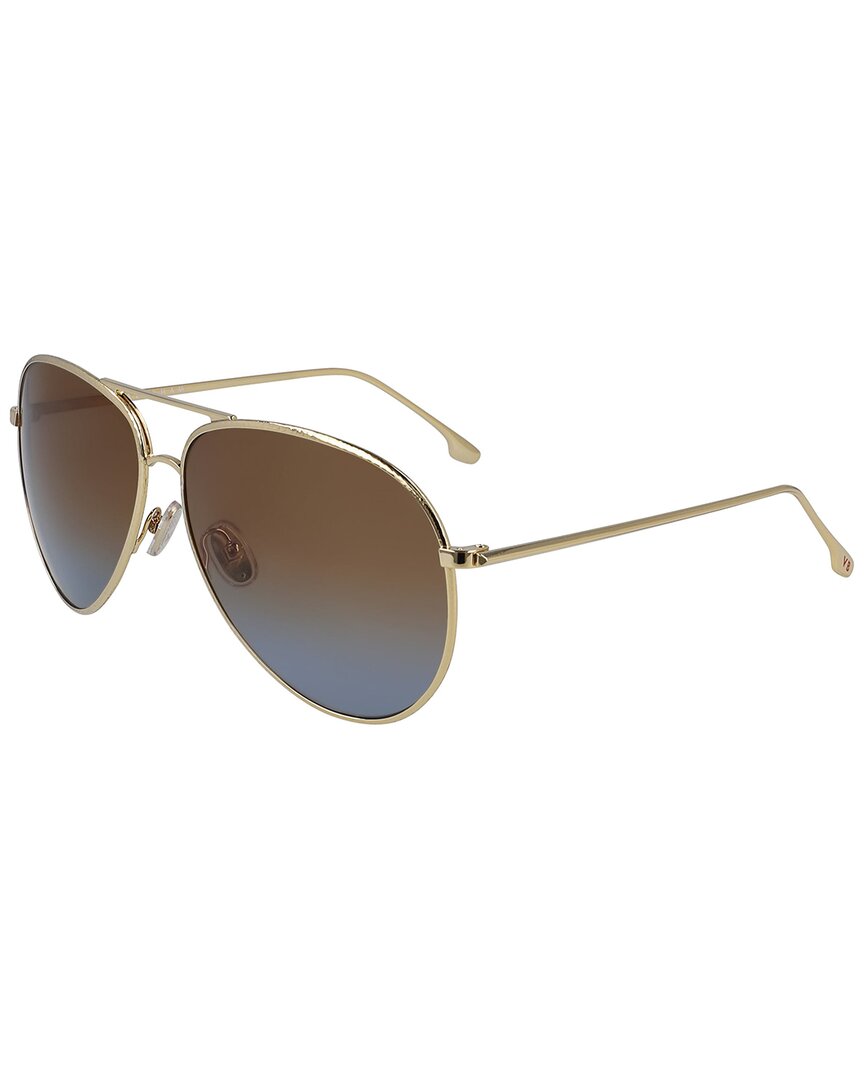 Victoria Beckham Women's Hammered 62mm Sunglasses
