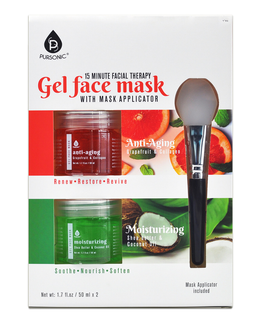 Pursonic 15-minute Facial Therapy Gel Face Mask