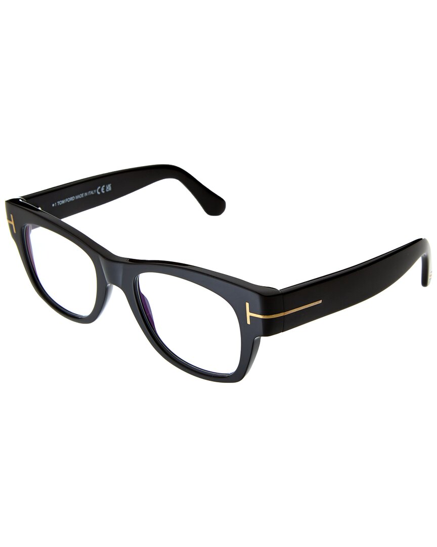 Tom Ford Men's Ft5040 52mm Optical Frames In Black
