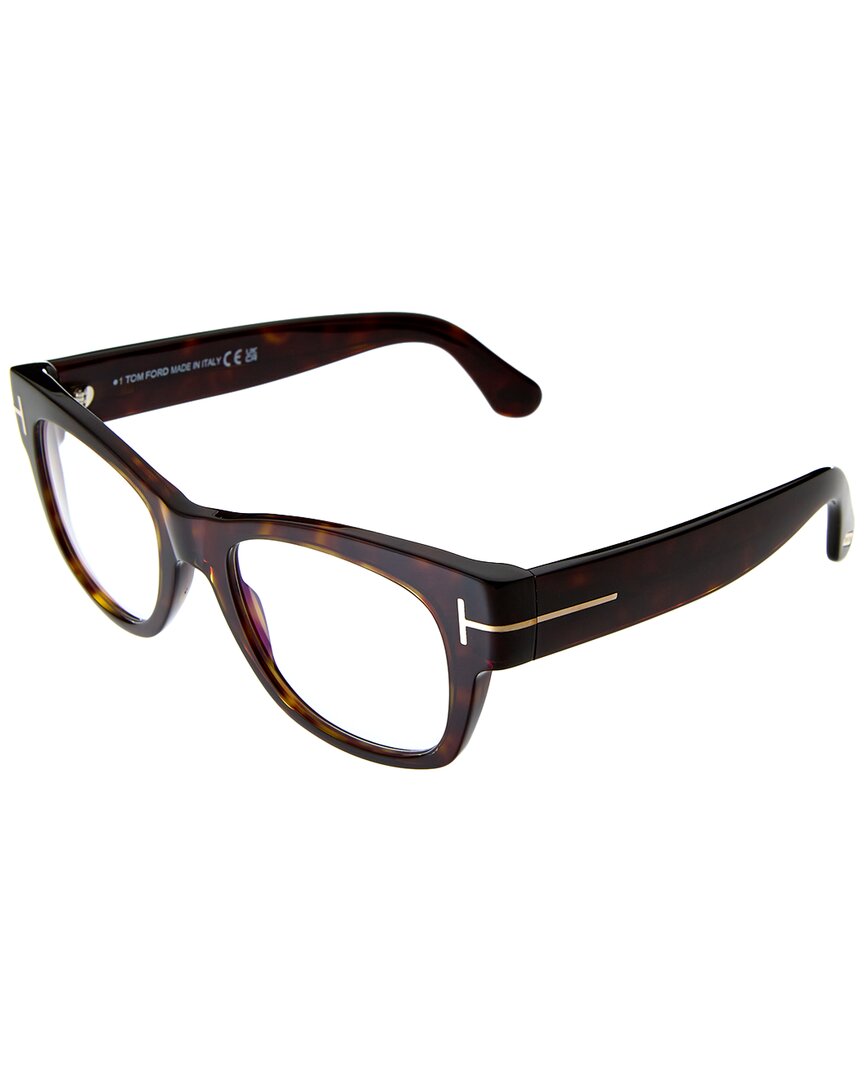 Tom Ford Men's Ft5040 52mm Optical Frames In Black