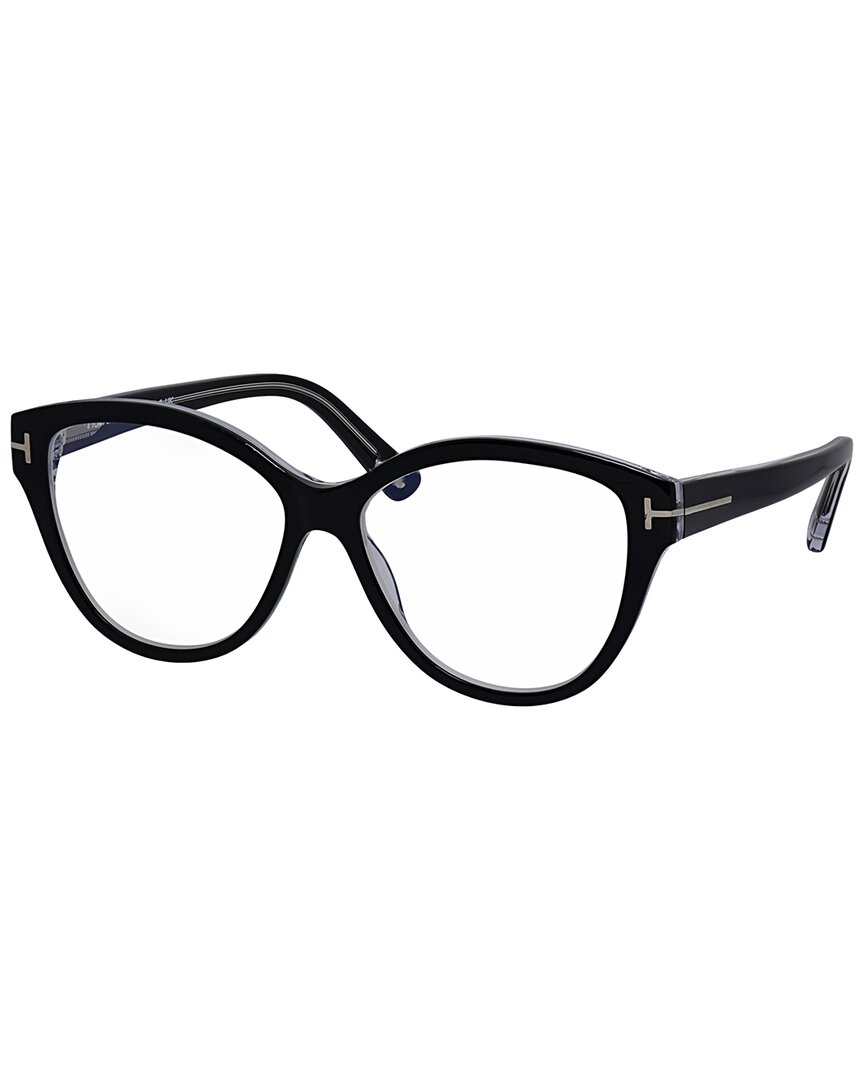 Tom Ford Women's Ft5954 54mm Optical Frames In Black