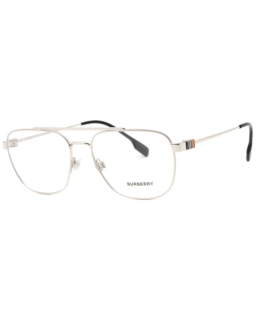 Burberry Men's Be1377 57mm Optical Frames In Metallic