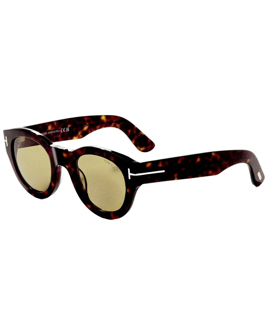 Tom Ford Unisex Ft1212 48mm Sunglasses In Brown