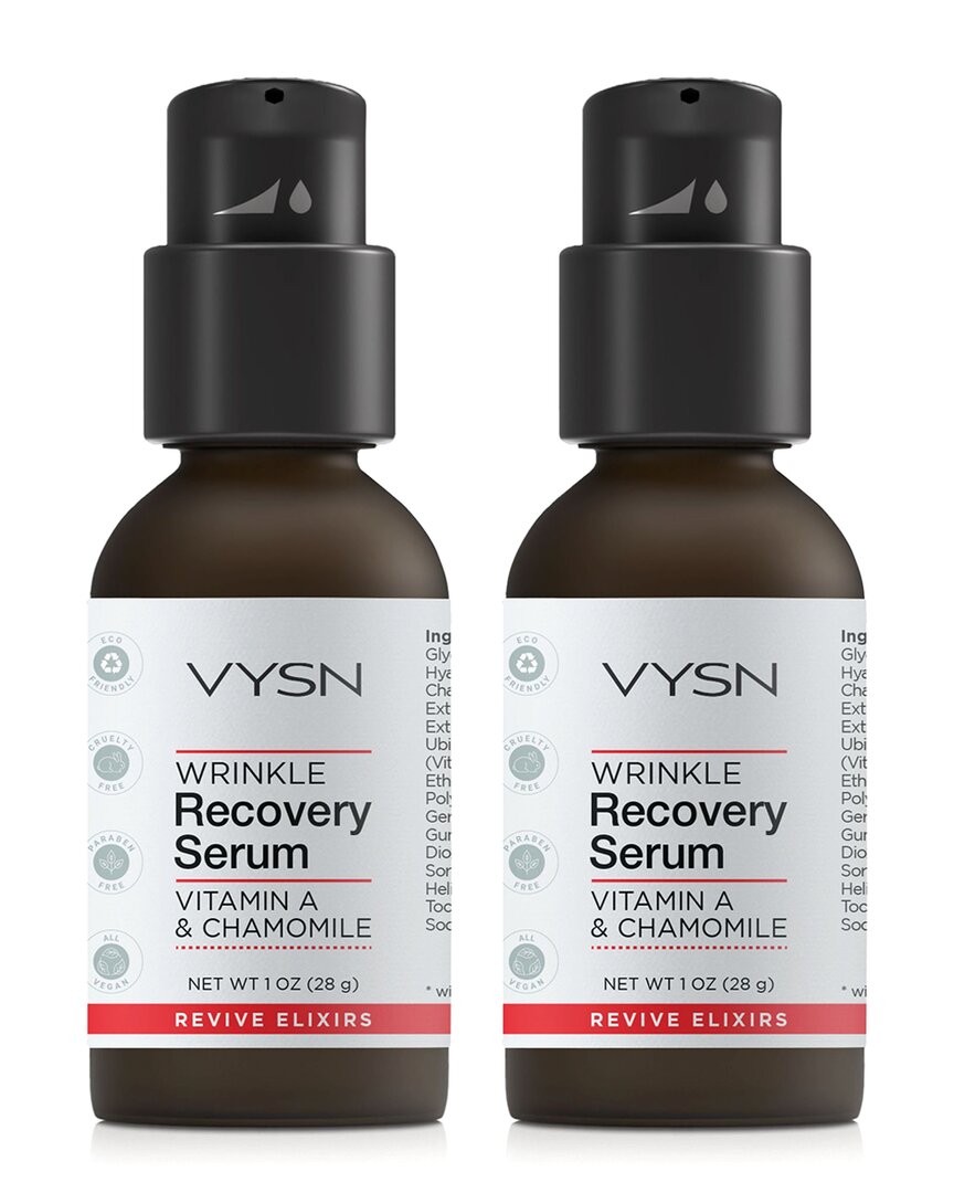 Shop Vysn Unisex 1oz Wrinkle Recovery Serum - Vitamin A & Chamomile - 2 Pack