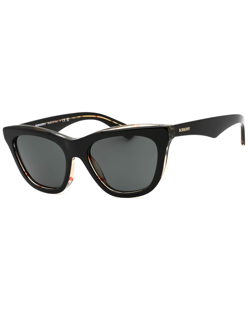 Burberry Women's Black/Dark/Grey Be4435 53Mm Sunglasses