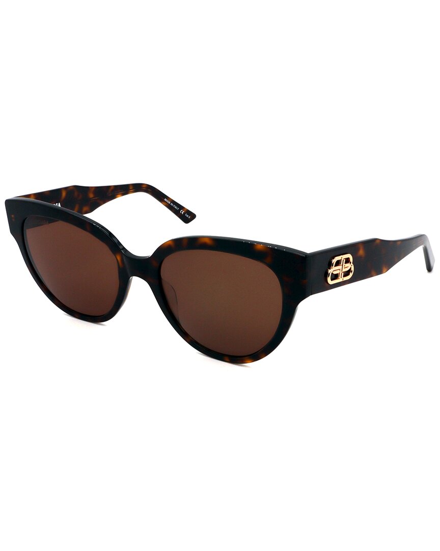 Balenciaga Women's Bb0050s 55mm Sunglasses In Brown