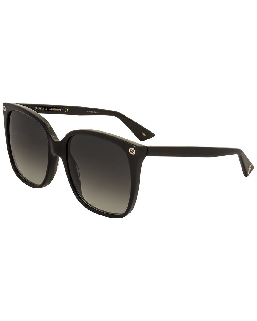 Gucci Women's Gg0022s 57mm Sunglasses In Black