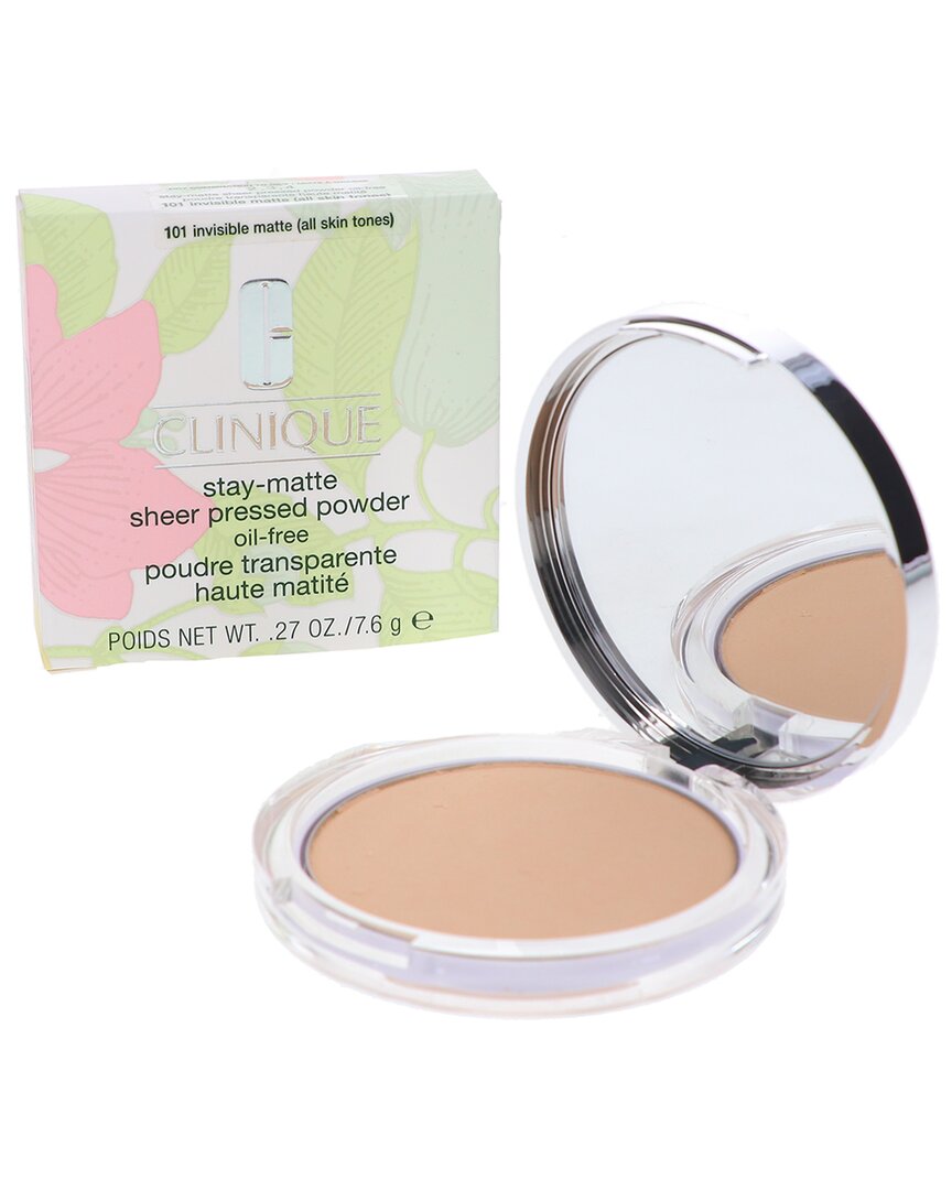 Clinique Unisex 0.27oz Powder Stay Matte Sheer Pressed Powder