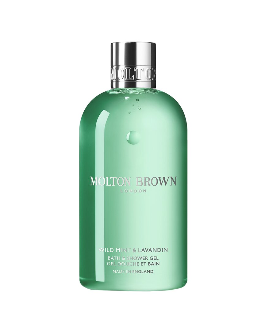 Molton Brown London Unisex 10oz Wild Mint & Lavandin Bath & Shower Gel In Green