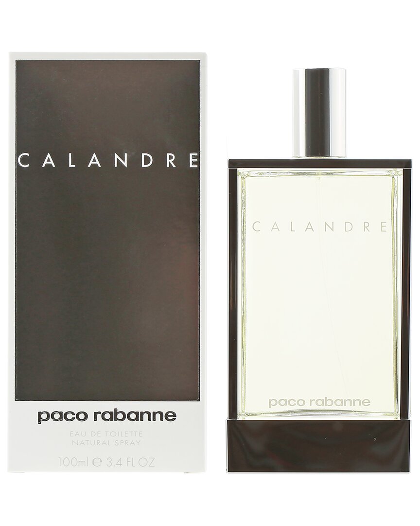 Rabanne Paco  Women's 3.4oz Calandre Eau De Toilette In Neutral