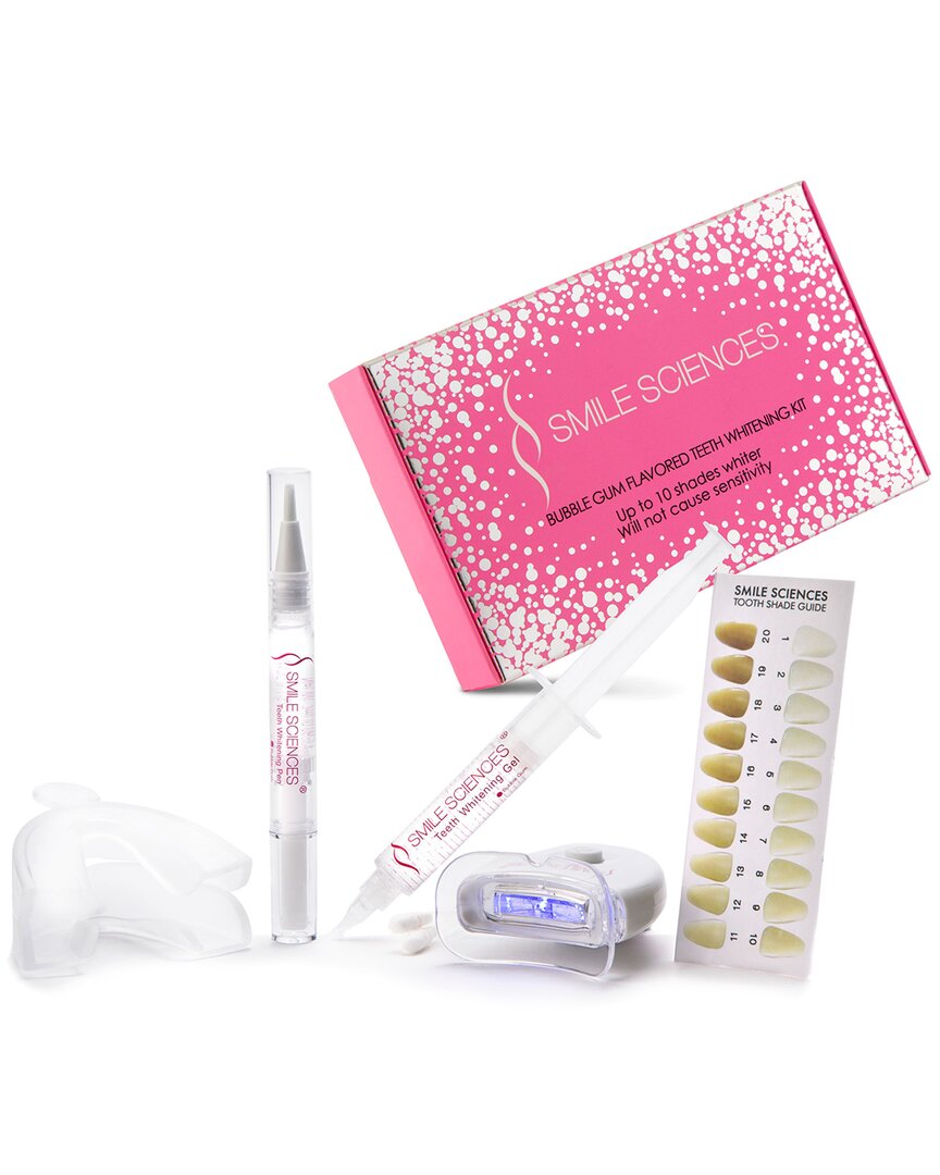 Smile Sciences 20 Treatment Professional At-home Teeth Whitening Kit - Bubble Gum