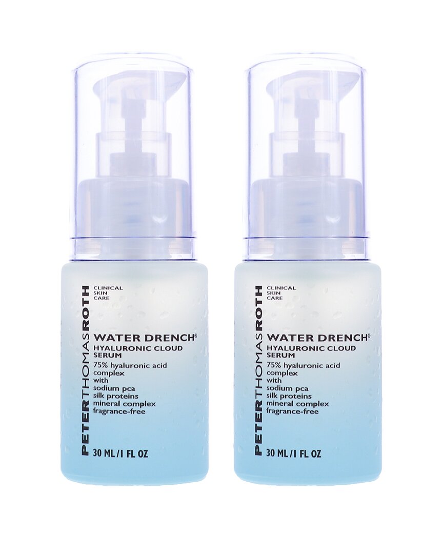 Peter Thomas Roth 2 Pack 1oz Water Drench Hyaluronic Cloud Serum