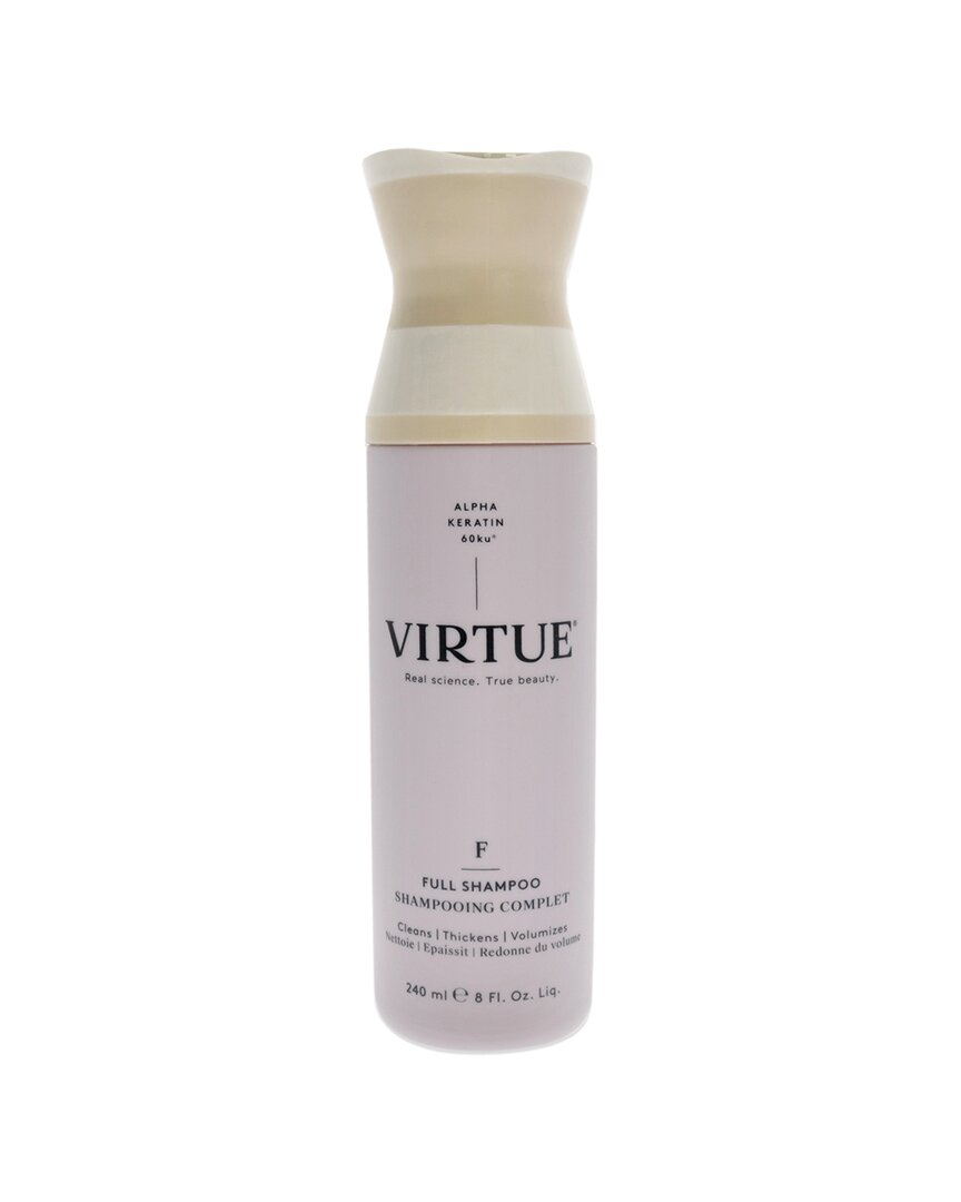Virtue 8oz Full Shampoo In White