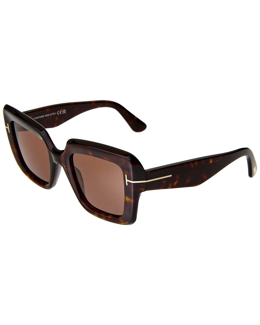 Tom Ford Women's Esme 50mm Sunglasses In Brown