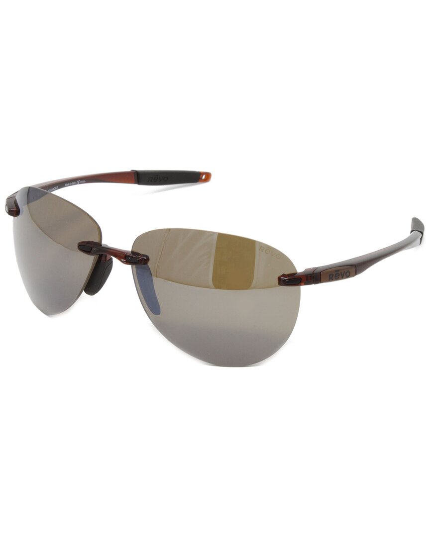 Revo Men's Re1169 62mm Polarized Sunglasses In Brown