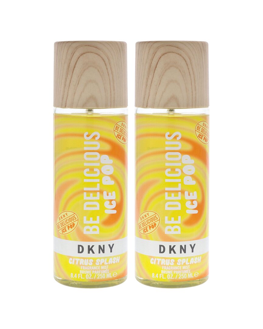 Donna Karan Women's 8.4oz Dkny Be Delicious Ice Pop - Citrus Splash - Pack Of 2 In Yellow