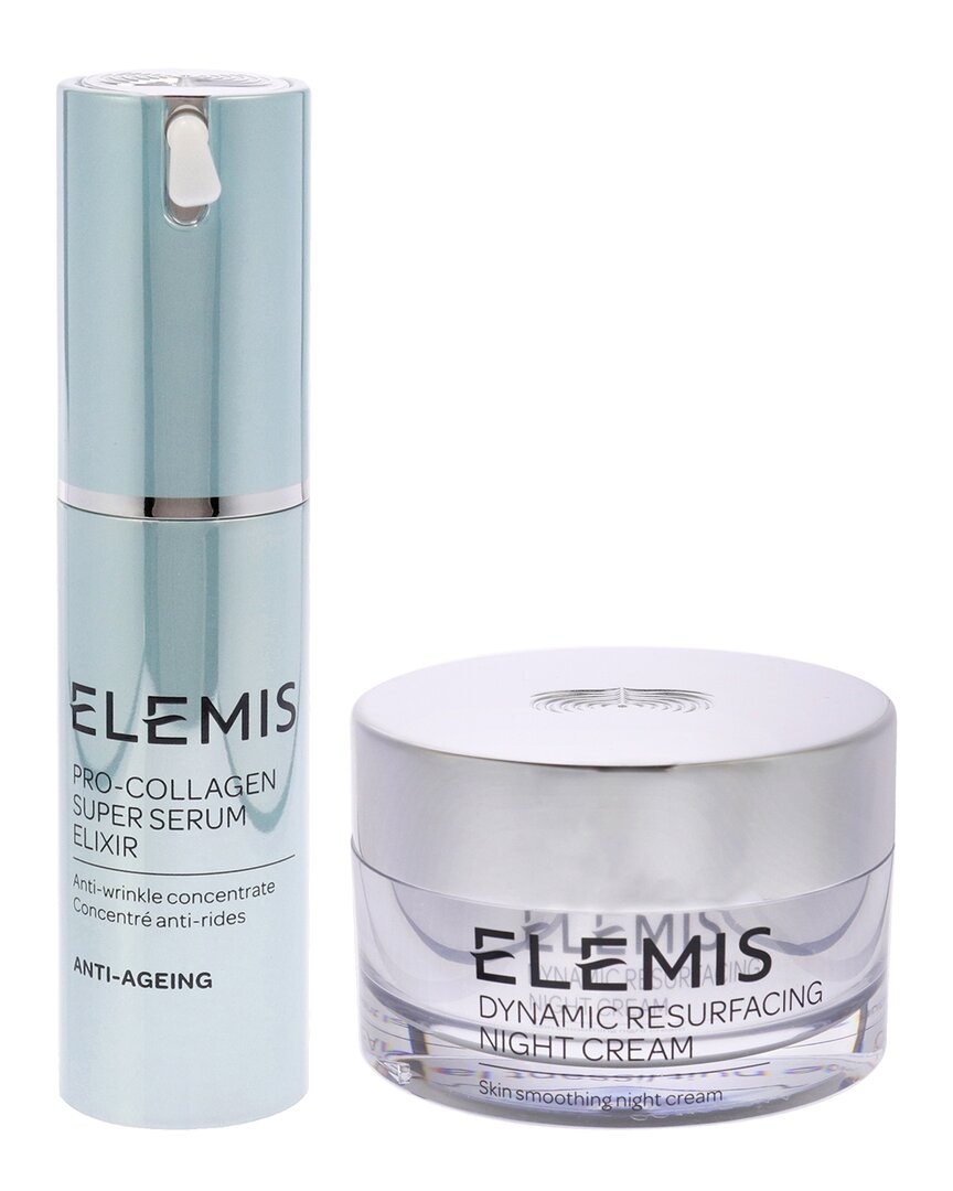 Elemis Dynamic Resurfacing Night Cream & Pro Collagen Super Serum Elixir 2pc Kit