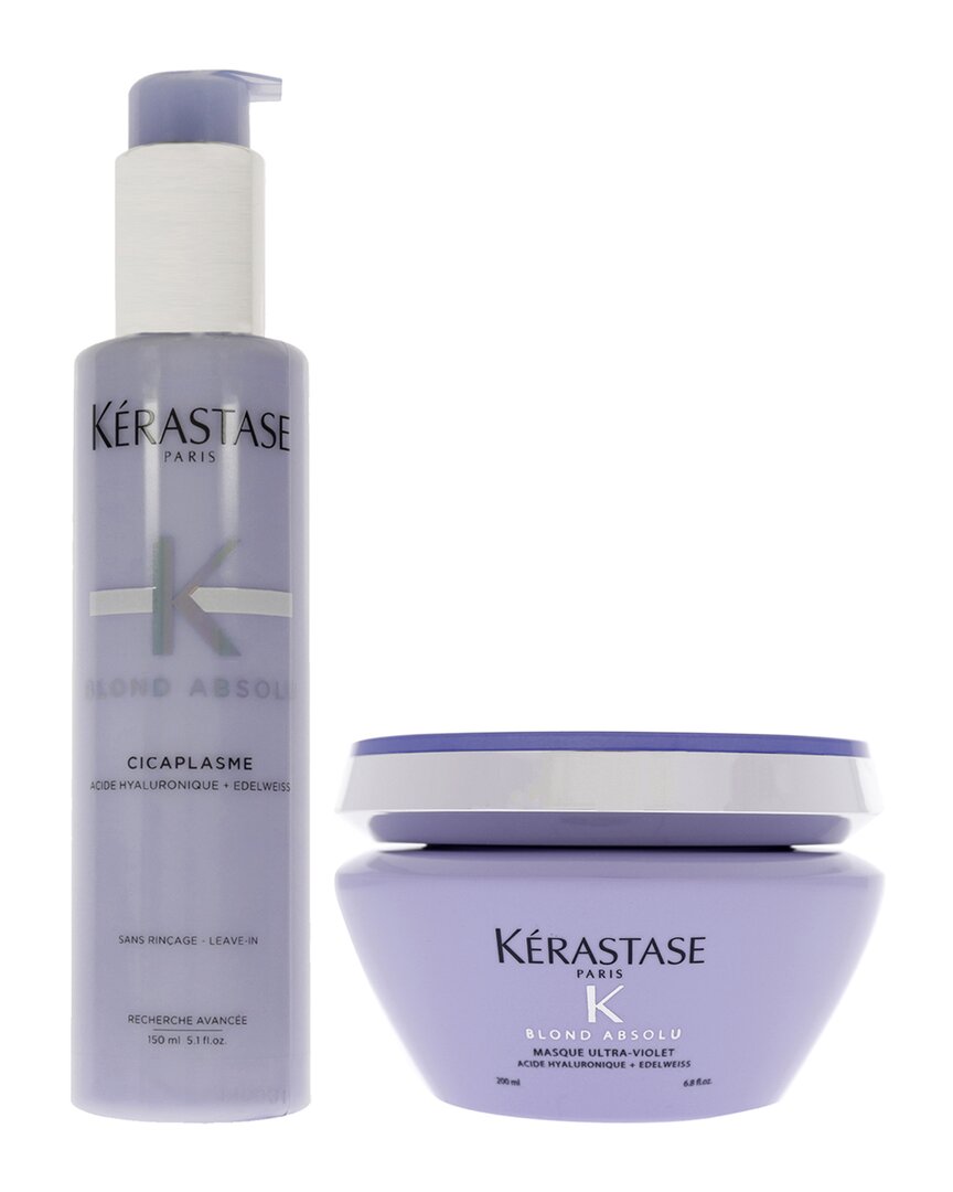 Kerastase Blonde Absolu Ultra Violet Masque & Cicaplasme Serum 2pc Kit