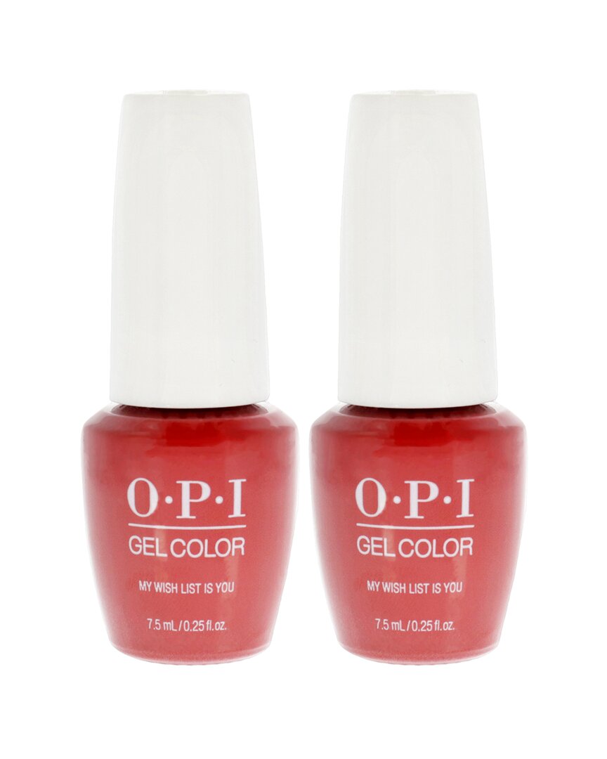 Opi 0.25oz Gelcolor - Hpj10b My Wish List Is You