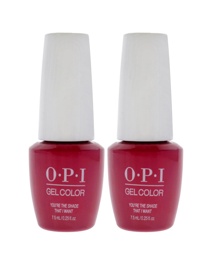 Opi 0.25oz Gelcolor Gel Lacquer - G50b You're The Shade That I Want