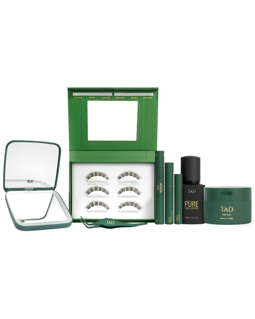 Tad Beauty Wispy Midi Lashes Kit In Green