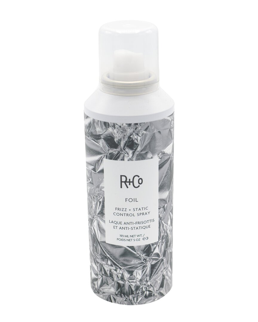 R + Co R+co Unisex 5oz Foil Frizz Static Control Spray In White