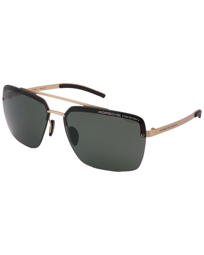 porsche design men's p8694 60mm sunglasses