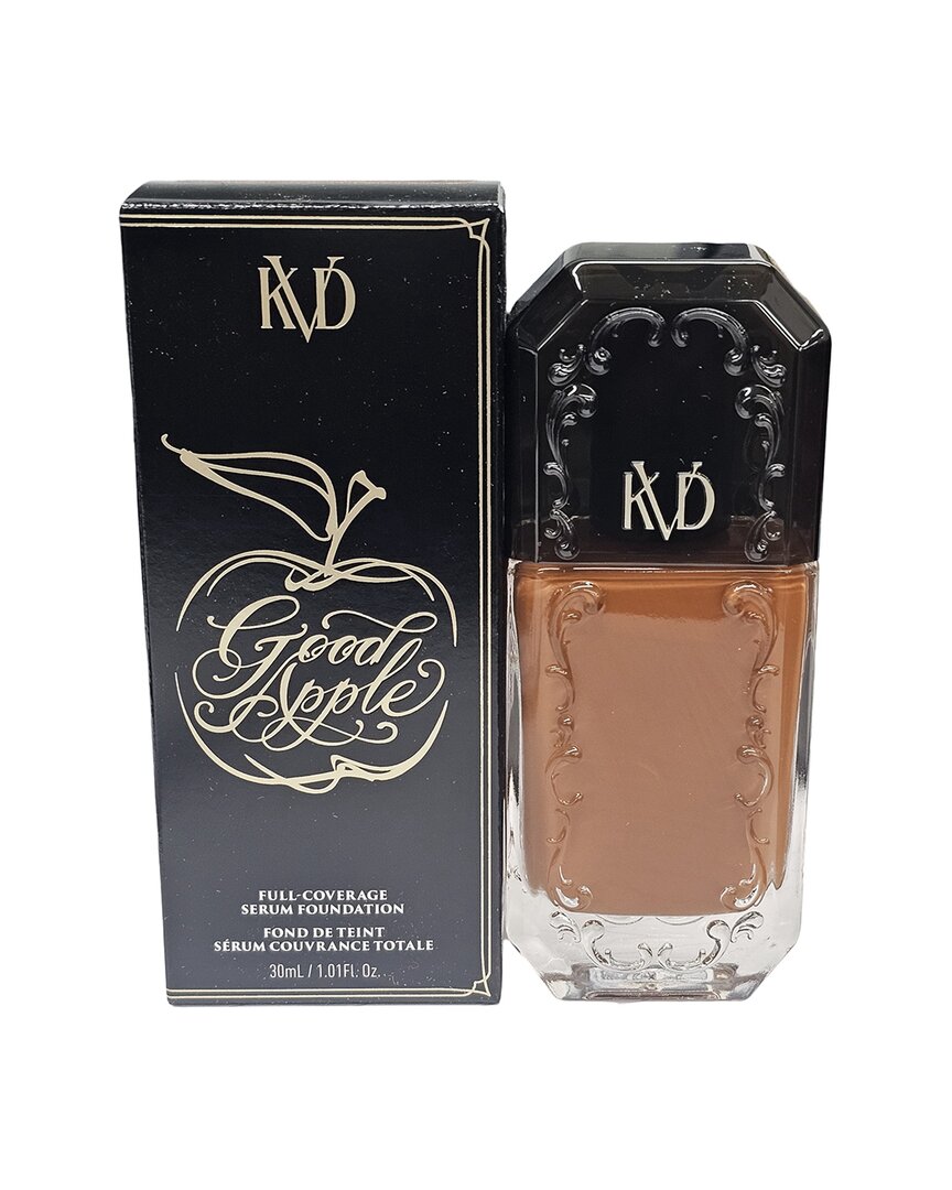 KAT VON D KAT VON D WOMEN'S 1.01OZ 082 DEEP BEAUTY GOOD APPLE FULL COVERAGE SERUM FOUNDATION 