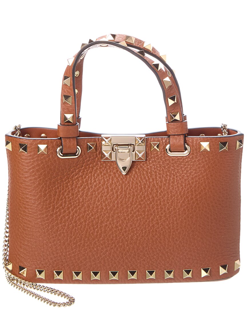 Valentino Garavani Valentino Rockstud Mini Leather Tote