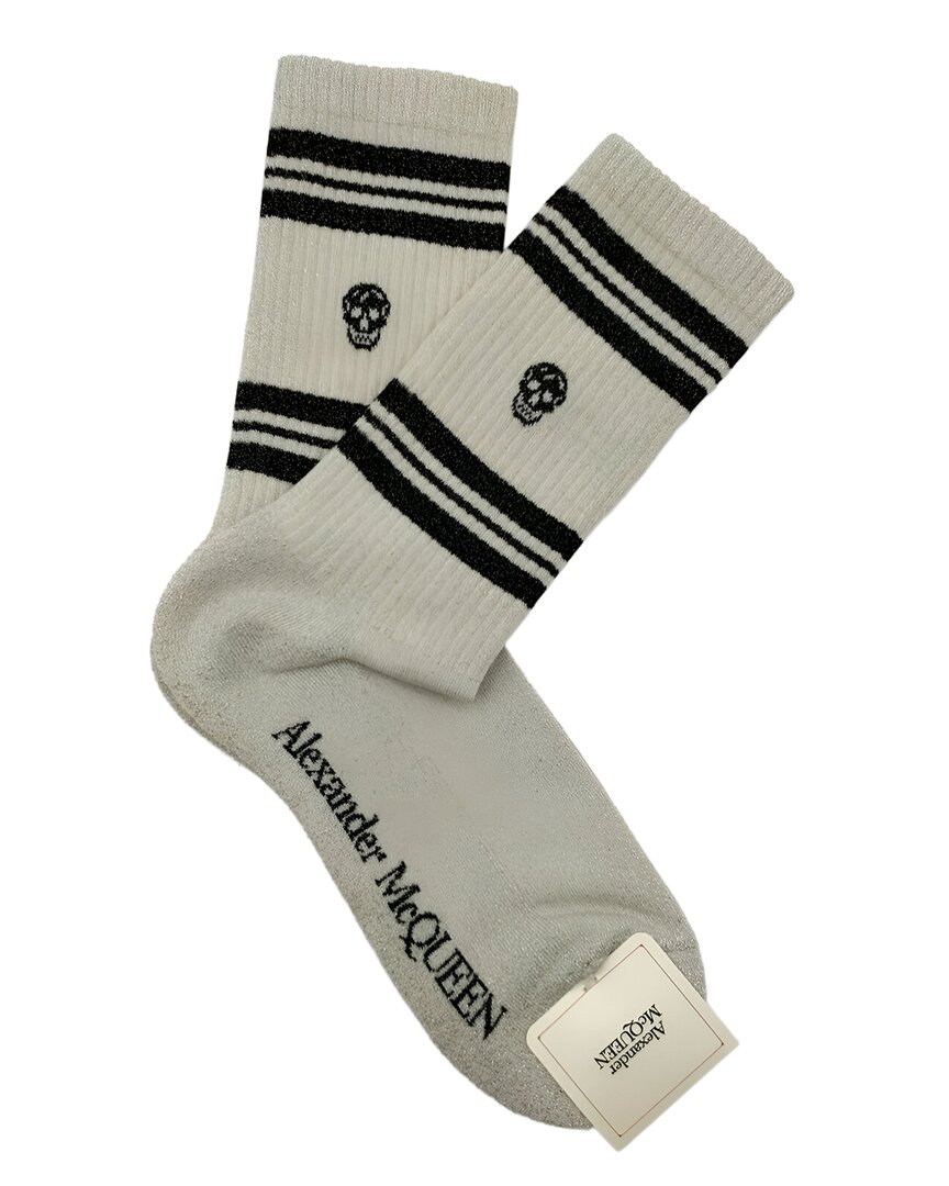 Alexander Mcqueen Socks In Gray