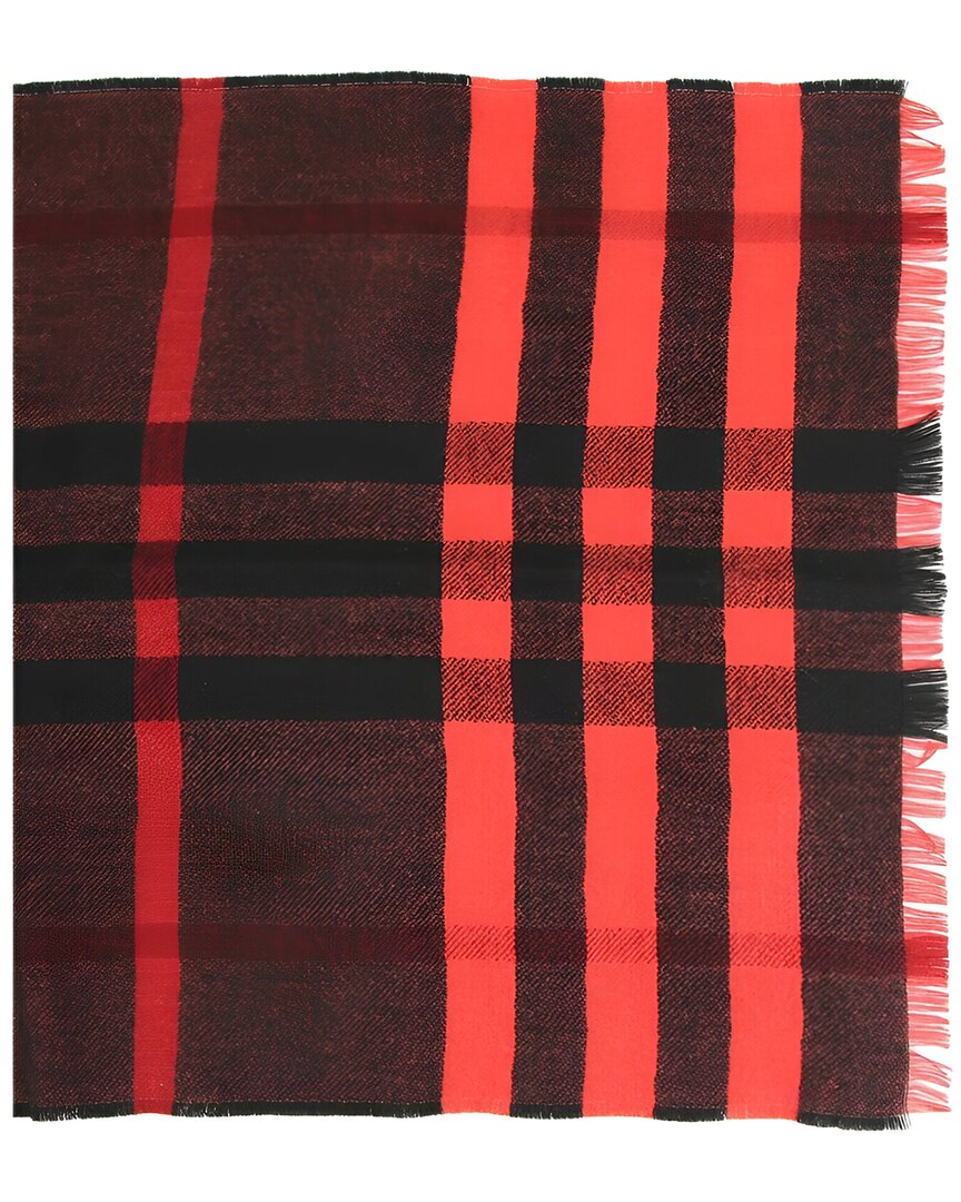 Burberry Wool Scarf In Multi