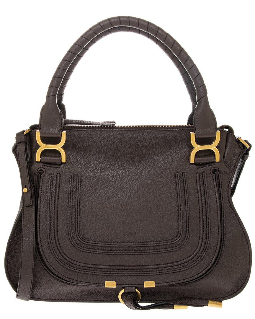 CHLOÉ MARCIE MEDIUM LEATHER SATCHEL