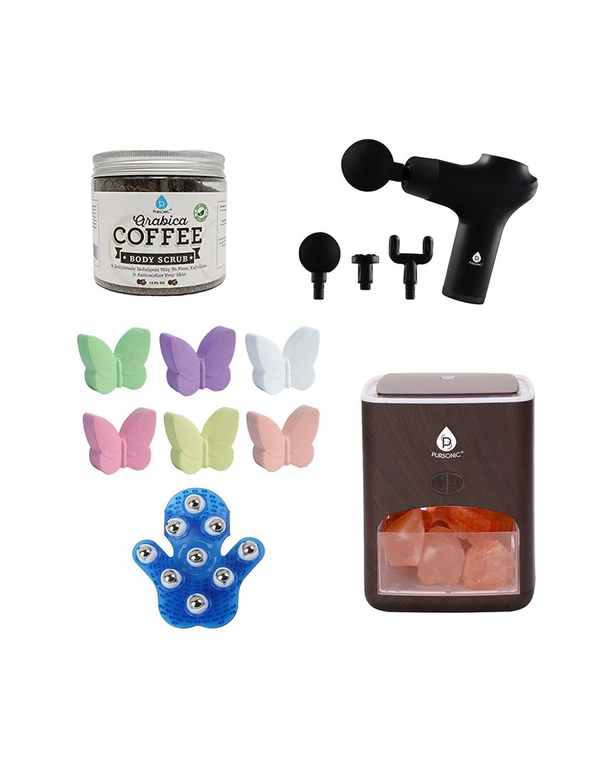 Pursonic Women's At-Home Spa Essentials