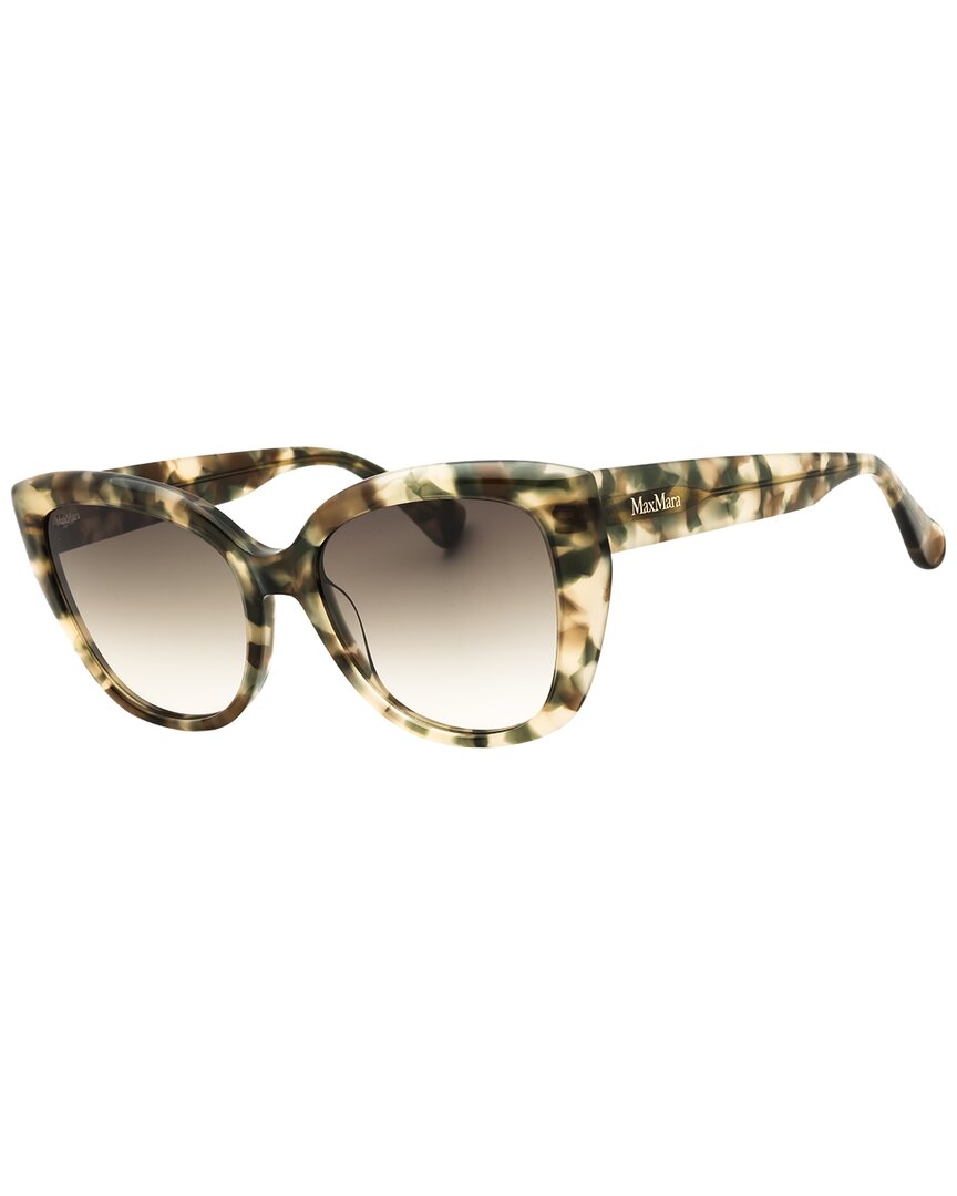 Max Mara Women's Mm0040 54mm Sunglasses In Neutral