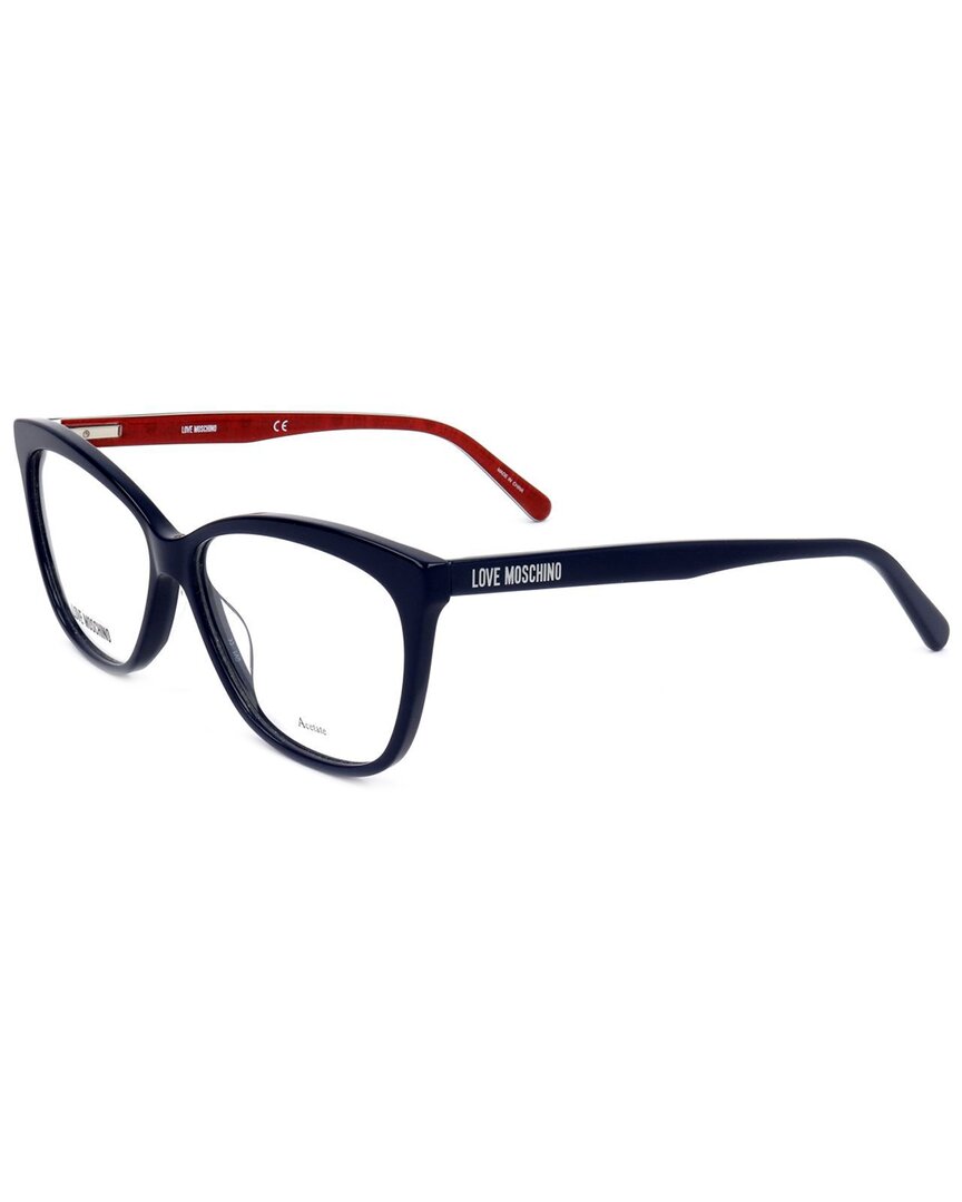 Love Moschino Women's Mol506 56mm Optical Frames In Black